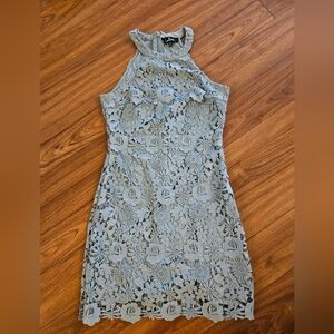 Lace Seafoam Bridesmaid Dress